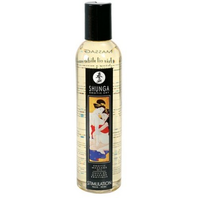 Olio massaggi Shunga Stimulation fragranza Pesca 250 ml