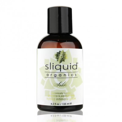 Sliquid - lubrificante ibrido biologico aloe e silicone Organics Silk Lubricant 125 ml