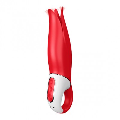 Vibratore ricaricabile in silicone  POWER FLOWER