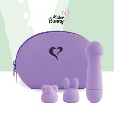 Massaggiatore Clitorideo in Silicone Viola Mister Bunny