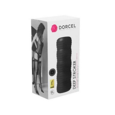 DEEP STROKER DORCEL - masturbatore reversibile in materiale elastico. Lunghezza 14,5cm, diametro 4,8cm